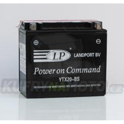 LANDPORT baterie YTX14AH-BS 12V 12AH 134X89X166 (QUADY) bezúdržbový (elektrolyt přibalen)
