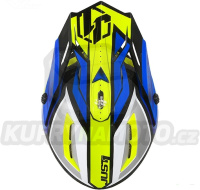 Kšilt JUST1 J38 BLADE modro/fluo žluto/černý