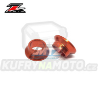 Rozpěrky na osu zadního kola ZETA ZE93-3884 - KTM 125SX+SX150+SX250 / 13-22 + 250SXF+350SXF+450SXF / 13-22 + Husqvarna FC250+FC350+FC450+TC125+TC250 + Gas-Gas - oranžové