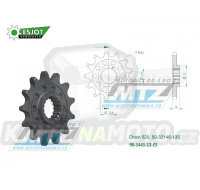 Kolečko řetězové (pastorek) 1441-13zubů ESJOT 50-32146-13S - Suzuki RMZ450 / 05-12 + RMX450Z / 10-19