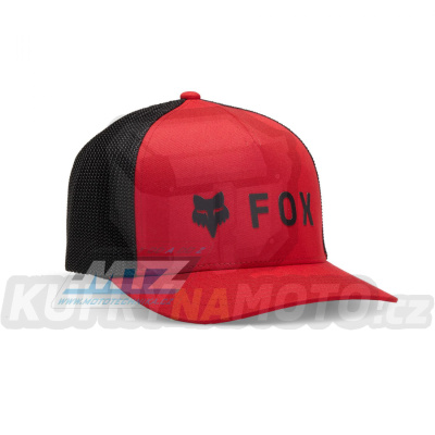 Čepice/Kšiltovka FOX Absolute Flexfit - červená (velikost L/XL)