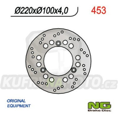 Brzdový kotouč moto NG 453