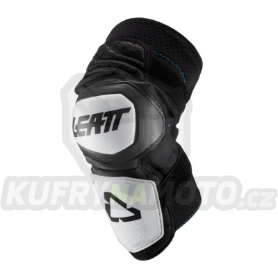 LEATT nákoleníky chrániče kolen ENDURO WHITE/black barva černá/bílá velikost S/M