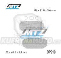 Destičky brzdové DP919-FM - MTZ směs Offroad Profi