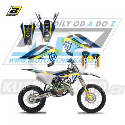 Polepy na motocykl (sada polepů Dream) Husqvarna TC85 / 18-23 - typ polepů Dream4