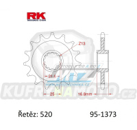 Kolečko řetězové (pastorek) 1373-16zubů RK - Honda CT700 + CTX700 + NC700 + NC750 + 750 ADv + 750X-Adv