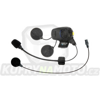 SENA interkom handsfree headset moto SMH5FM BLUETOOTH 3.0 DO 700M s radiem FM taky universálním setem mikrofonů ( 2 sety )