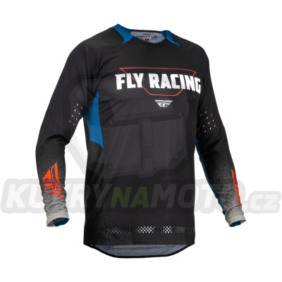 dres EVOLUTION DST. FLY RACING - USA 2023 (černá/šedá/modrá)