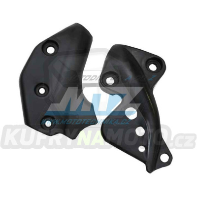 Kryty rámu Husqvarna TE250+TE450+TE510+TC250+TC450+TC510 / 05-07 - (barva černá)