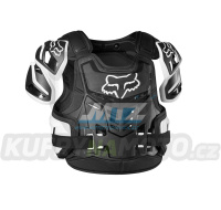 Chránič hrudi (nárameníky) FOX Raptor Vest - černo-bílý (velikost S/M)