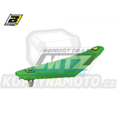 Potah sedla Kawasaki KXF250 / 21-23 + KXF450 / 19-23 - barva zelená - typ potahu PMD