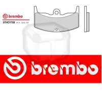 Brzdové destičky Brembo HONDA VT FD 400 r.v. Od 83 -  Originál směs Zadní