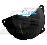 Kryt spojkového víka Yamaha YZF450 / 11-22 + WRF450 / 16-23 - barva černá