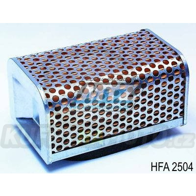 Filtr vzduchový HFA2504 (HifloFiltro) - Kawasaki Z400J (KZ400J) + ZX400 C2 (Z400F2) + Z500B + KZ550 + Z550 Twin Shock + ZX550 + ZX600