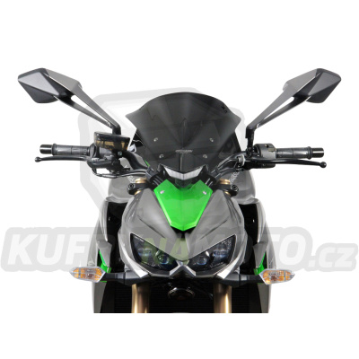 Plexi plexisklo MRA Kawasaki Z 1000 2014 - typ racing NRM černé