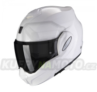 Moto přilba SCORPION EXO-TECH EVO solid bílá