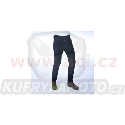 ZKRÁCENÉ kalhoty Original Approved Jeans Slim fit, OXFORD pánské (modrá)