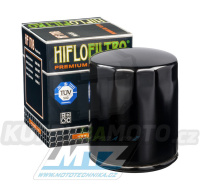 Filtr olejový HF170B (HifloFiltro) černý - Harley Davidson XL883 Sportster + XLH883 Sportster + XL1000 + XLS1000 + XLX1000 + XLH1100 + XLH1200 Sportster + XL1200NS Sportster Iron + FLHT Electra Glide + FLHTC-UI Ultra Classic + FLT + FLTC Tour Glide..