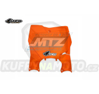 Tabulka přední KTM 125SX+150SX+250SXF+350SXF+450SXF / 16-22 + 250SX / 17-22 - barva FLUO oranžová (neon oranžová)