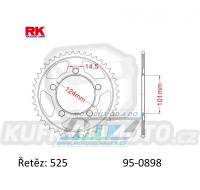 Rozeta ocelová (převodník) 0898-41zubů RK - KTM 950 LC8 Supermoto + 990 Supermoto + 990 SMR + 990 SMT + 990 Superduke + 1190 RC8 + 1190 RC8 R