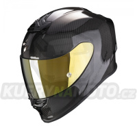 Moto přilba SCORPION EXO-R1 EVO CARBON AIR solid černá