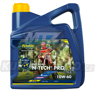 Olej motorový motocyklový Putoline N-TECH PRO OFFROAD 10W60 (balení 4L)