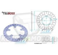 Kotouč brzdový (240/107/5D) - Husqvarna + KTM 690Duke+SM690+SMC690+790Duke+890Duke + 950Supermoto+990SMR+990Supermoto+990Superduke + GASGAS