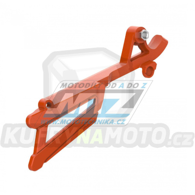 Kryt řetězového kolečka - KTM 250SXF+350SXF / 16-22 + 250EXCF+350EXCF / 17-23 + Husqvarna FC250+FC350 + FE250+FE350 - oranžový