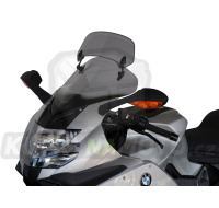 Moto plexi MRA BMW K 1200 S 2004 - typ X – Creen turistické XCT kouřové