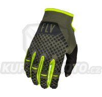 rukavice KINETIC, FLY RACING - USA 2023 (zelená/hi-vis)