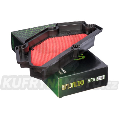 Filtr vzduchový HFA2608 (HifloFiltro) - Kawasaki ER6F (EX650) + ER6N (ER650) + EX650 Ninja 650R