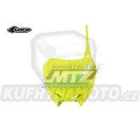 Tabulka přední Suzuki RMZ250 / 10-18 + RMZ450 / 08-17 - barva FLUO žlutá (neon žlutá)