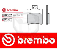 Brzdové destičky Brembo APRILIA RX 125 r.v. Od 85 -  směs Originál Přední