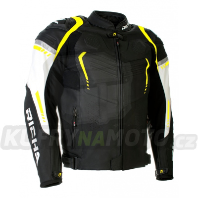 Moto bunda RICHA MISANO fluo žlutá