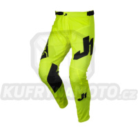 Moto kalhoty JUST1 J-ESSENTIAL fluo žluté