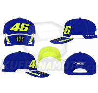 Kšiltovka VR46 WRT modrá 497116