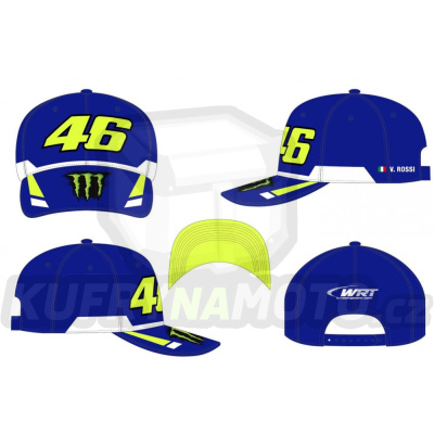 Kšiltovka VR46 WRT modrá 497116