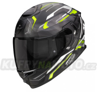 Moto přilba SCORPION GT EXO-GT SP AIR AUGUSTA matná černo/šedo/fluo žlutá