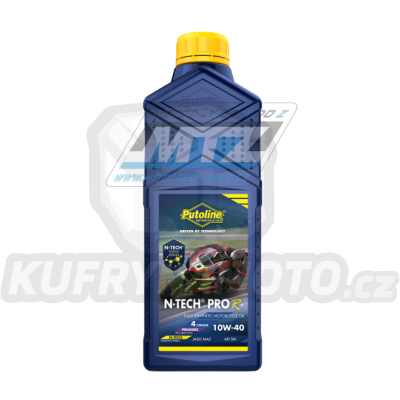 Olej motorový motocyklový Putoline N-TECH ROAD PRO R+ 10W40 (balení 1L)