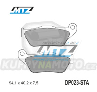 Destičky brzdové DP023-STA - směs Standard