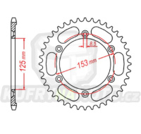 Řetězová rozeta JT JTR 1258-54 54 zubů, 428 HONDA 125 XR 125 L 2003-2008  – akce