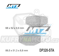 Destičky brzdové DP320-STA - směs Standard