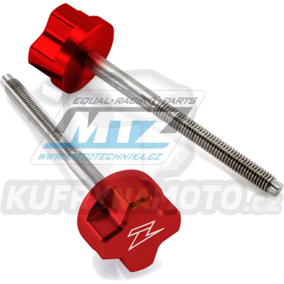 Šroub vzduchového filtru 50mm - ZETA ZE59-0102 - Honda CR80+CR85 + CR125+CR250+CR500R + CRF150R+CRF250R+CRF450R + CRF250X+CRF450X+CRF450L - červený