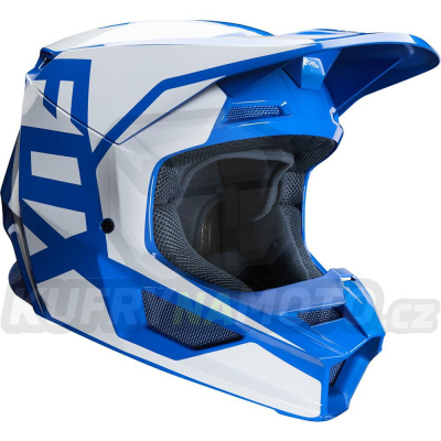 Přilba FOX V1 Prix Helmet MX20 - modrá (velikost M)