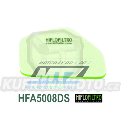 Filtr vzduchový HFA5008DS (HifloFiltro) - Kymco 50 Fever + 50 KB + K12 Scouty