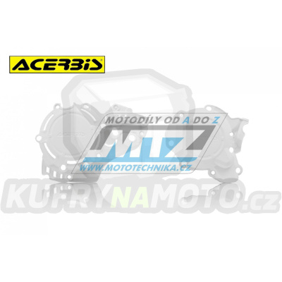 Kryty spojkového víka a víka zapalování Acerbis - KTM 250SX / 19-22 + 250EXC+300EXC / 20-23 + Husqvarna TC250 / 19-22 + TE250+TE300 / 20-23 + Gas-Gas MC250+EC250+EC300+EX250+EX300 - barva bílá