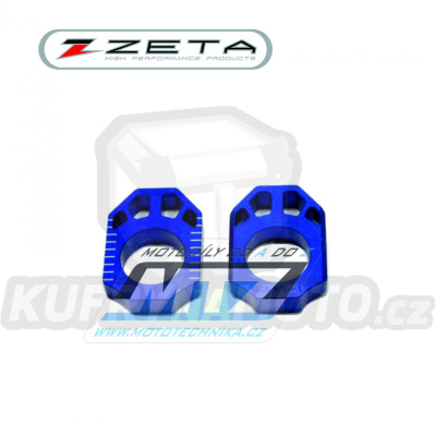 Dorazy osy zadního kola ZETA ZE93-5342 - Yamaha YZF250 / 12-24 + YZF450 / 10-24 - modré