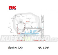 Kolečko řetězové (pastorek) 1595-16zubů RK - Yamaha FZ6R + XJ6 + FZ1