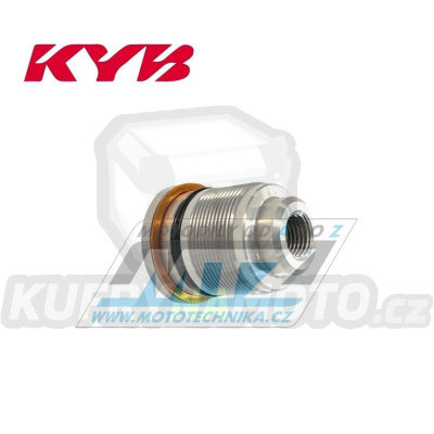 Šroub odskoku se štelováním pro vidlice Kayaba Rebound Adjuster Bolt - závit M30 - Kawasaki