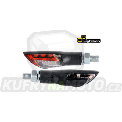 Moto blinkry Lightech FRE909NER LED homologováno pár  – akce